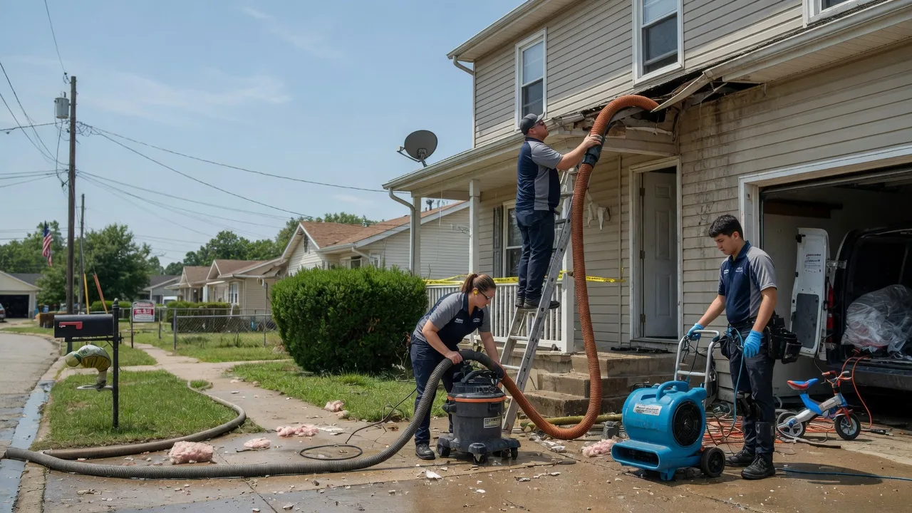 Water Damage Restoration in Milltown, IN near me